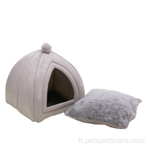 Coussin de chambre réglable de lit de chat pour chambre de chats